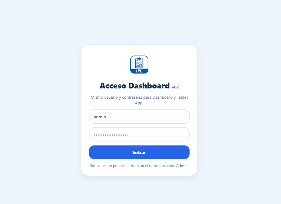 Miniatura login App ITES