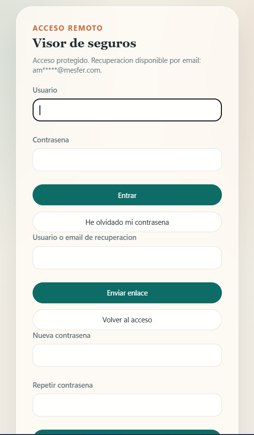 Miniatura login CRM Seguros